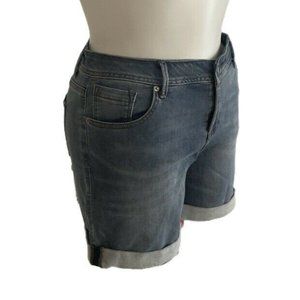New Lane Bryant Stretch Blue Demin Jean Short 16